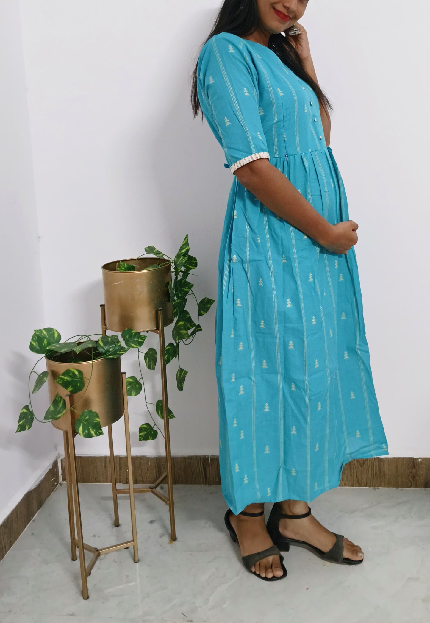 Gentle Breeze-Cotton Feeding Maxi