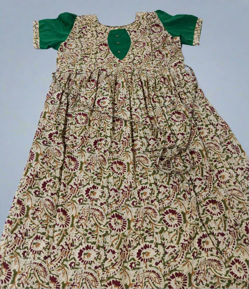 Kalamkari Feeding Kurti